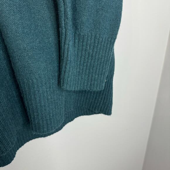 Bonobos V Neck Merino Wool Blend Long Sleeve Sweater Green L Preppy - Picture 3 of 7